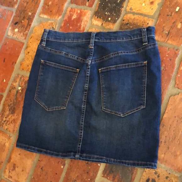 We the free denim mini skirt sz 10/30 - Picture 9 of 12